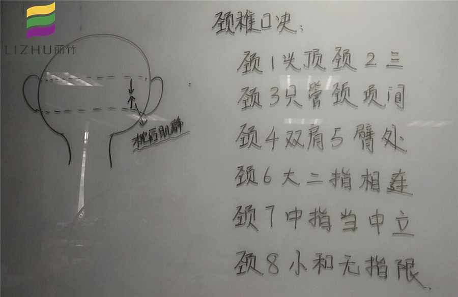 南宁美容学校教程：肩颈手法八大口诀