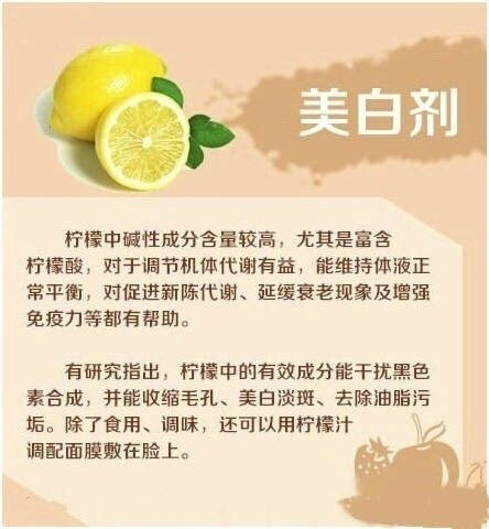 美容养生：那些被忽略的宝藏水果